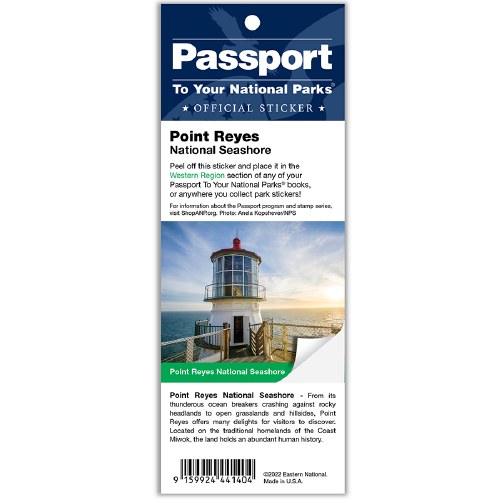 Point Reyes NS Passport Sticker - Shop Americas National Parks